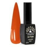 Oja semipermanenta Black Elite, Global Fashion, 8 ml, Portocaliu 200