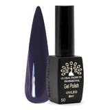 Oja semipermanenta Black Elite, Global Fashion 8 ml, Albastru 050