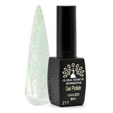 Oja semipermanenta Black Elite, Global Fashion, 8 ml, Alb 211