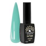 Oja semipermanenta Black Elite, Global Fashion 8 ml, Verde 103