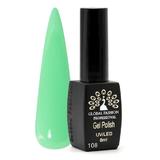 Oja semipermanenta Black Elite, Global Fashion, 8 ml, Verde 108