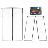 Plasa de tantari magnetica pentru usa, dimensiune 85 x 210 cm