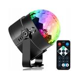 Proiector Disco LED RGB cu telecomanda si senzor de sunet - Bila Disco pentru petreceri