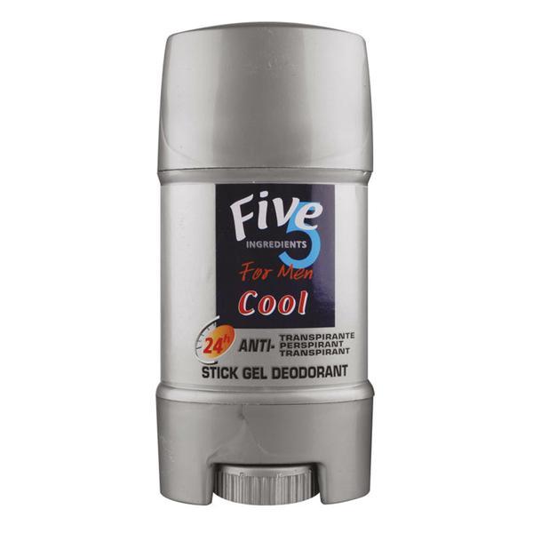 Deodorant Stick Gel pentru El FIVE 5 Cool SuperFinish, 65 g
