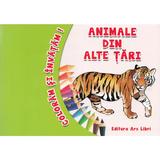 Animale Din Alte Tari - Coloram Si Invatam!