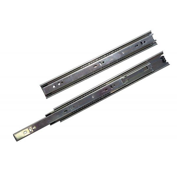 Glisiera SOLUSA cu bile si extensie totala, H45, L350 mm, set pentru 1 sertar