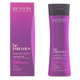 Balsam cu keratina pentru par deteriorat - revlon professional be fabulous hair recovery c.r.e.a.m. keratin conditioner, 250ml