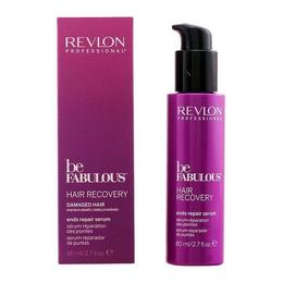 Ser pentru repararea varfurilor deteriorate - revlon professional be fabulous hair recovery ends repair serum, 80ml