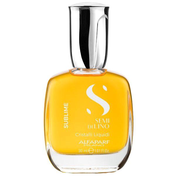 Ser de Stralucire cu Microcristale - Alfaparf Milano Semi Di Lino Sublime Cristalli Liquidi The Original, 30ml