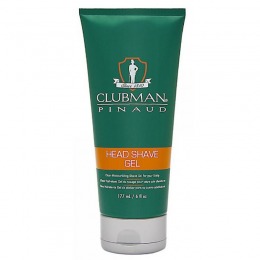 Gel hidratant pentru barbierit - clubman pinaud head shave gel 177 ml