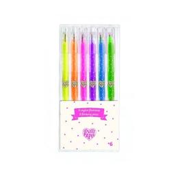 Set de scris si desenat, 6 culori neon, djeco