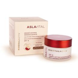 Crema Antirid Mineralizanta SPF 10 - Aslavital Mineralactiv Anti-Wrinkle Mineralizing Cream, 50ml