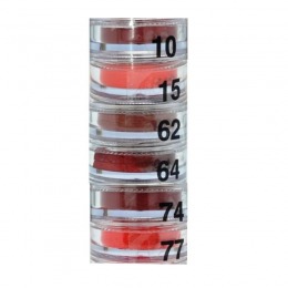 Piramida ruj diverse culori - cinecitta phitomake-up professional piramide rossetto 6 colori
