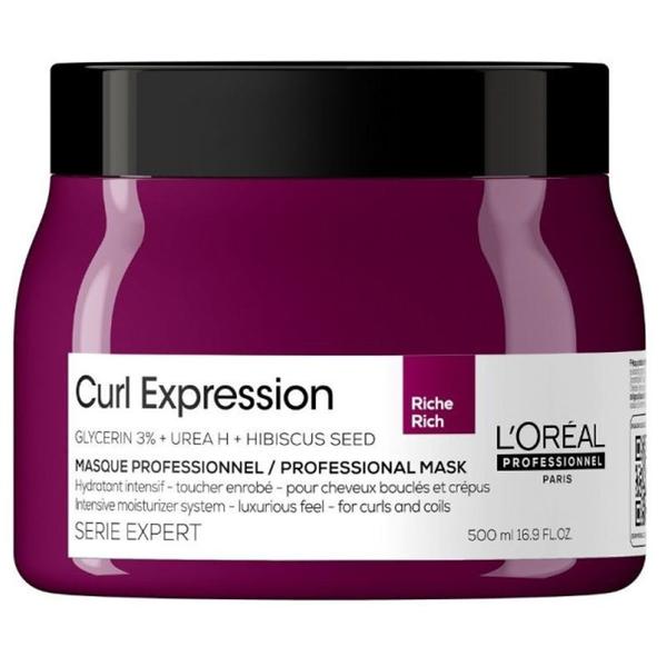 Masca de par - L&#039;oreal Professionnel Curl Expression Hair Rich Mask, 500ml