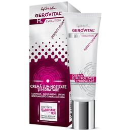 Crema Luminozitate si Hidratare - Gerovital H3 Evolution Luminous Moisturizing Cream, 30ml
