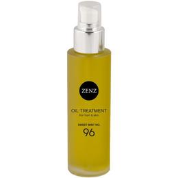 Ulei de masaj organic pentru par si piele Sweet Mint No.96 - Zenz Organic Products, 100 ml
