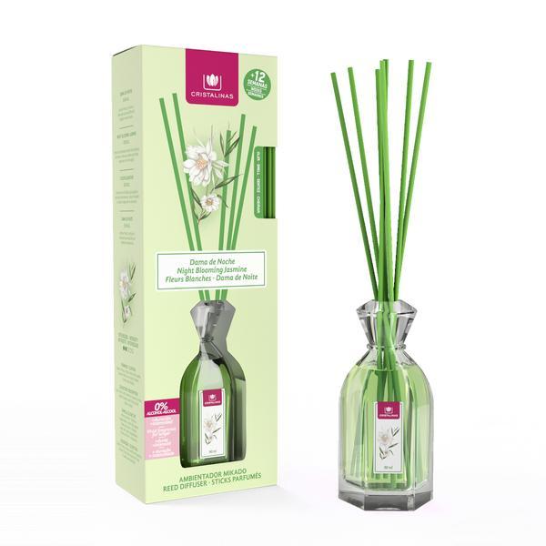 Odorizant cameră Cristalinas 0% alcool Regina Nopţii - senzualitate, 90 ml