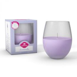 Lumanare naturala pentru exterior cristalinas - lavanda, 50 ore - 405 g