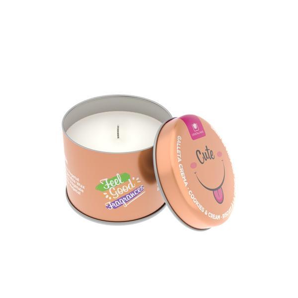 Lumânare naturală Feel Good Cookie & cream, Cute 35 ore