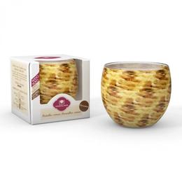 Lumânare naturală parfumata cristalinas sleever - vanilie cream (30 ore)
