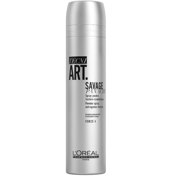 Spray Pudra pentru Fixare Puternica – L'Oreal Professionnel Tecni Art Savage Panache, 250ml