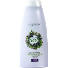 Gel de dus crema - gerovital cream shower gel - full of fresh, 750ml