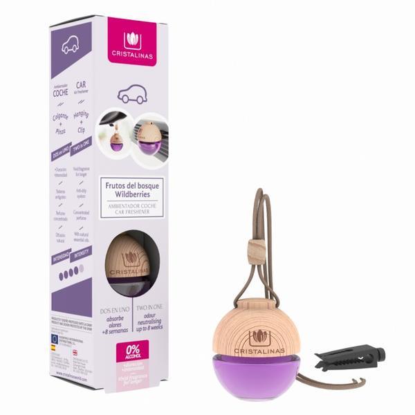 Odorizant auto Cristalinas - fructe de padure, optimism 6 ml