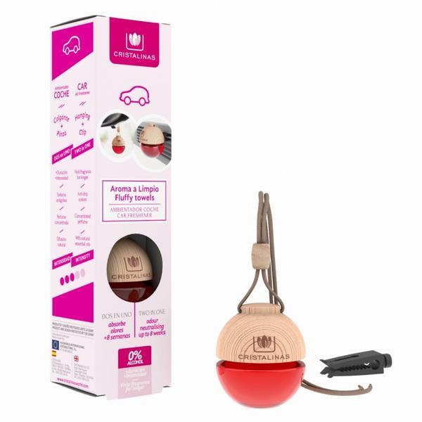 Odorizant auto 0% alcool Cristalinas – parfum curat, claritate 6 ml alcool imagine 2022