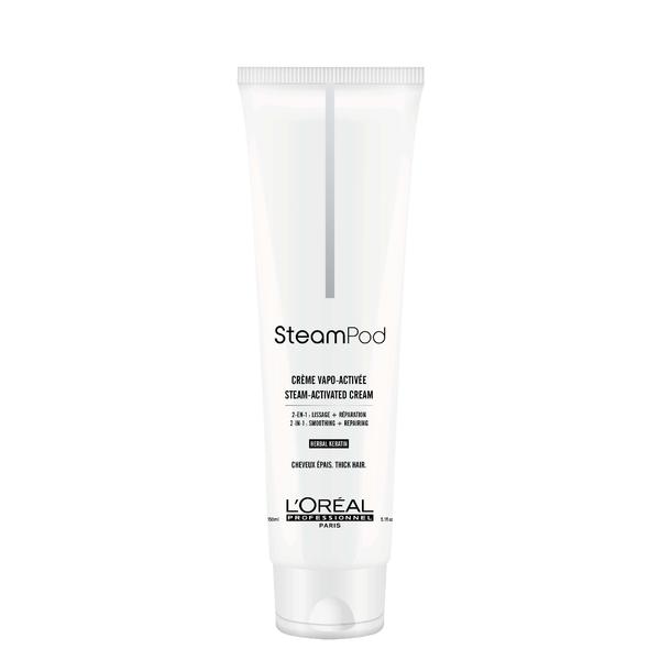 Crema de Netezire si Restructurare pentru Par Aspru – L'Oreal Professionnel Steampod Restoring Smoothing Cream for Thick Hair, 150ml 150ml fashion, style, rochii,adidasi, genti, reduceri, soldare, sale, designer, designers, moda, vintage, haine, clothes, cool, imbracaminte, accesorii