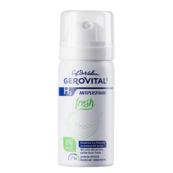 Deodorant Antiperspirant Gerovital H3 Evolution - Fresh, 40ml