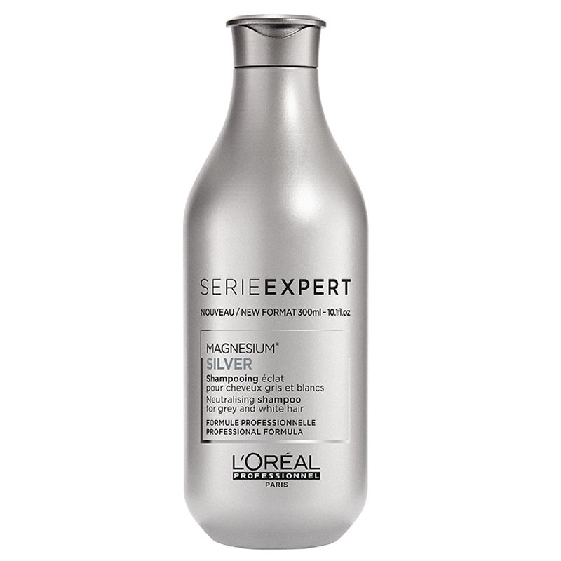 Sampon pentru Par Gri, Alb, Grizonat - L&#039;Oreal Professionnel Magnesium Silver Shampoo 300 ml