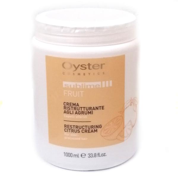 Masca Restructuranta Par Deteriorat – Oyster Sublime Fruit Restructuring Citrus Cream 1000 ml Oyster esteto.ro