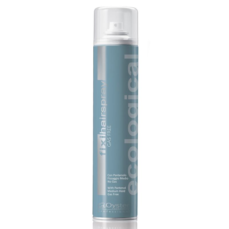 Fixativ fara gaz cu fixare intermediara - oyster fixi hairspray ecological medium hold 300 ml