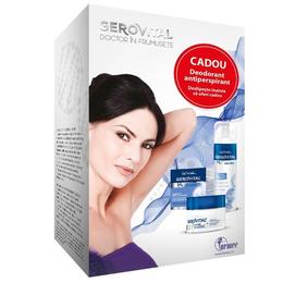 Caseta Cadou Gerovital H3 Classic - Crema Lift Restructuranta de Noapte 50ml, Deodorant Antiperspirant Natural 150ml