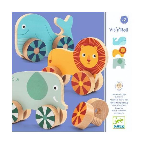Animalute pe roti - vis-n-roll -djeco