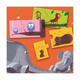 Puzzle duo Mama si puiul - Djeco