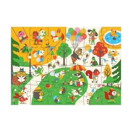 Puzzle gigant in parc - djeco 