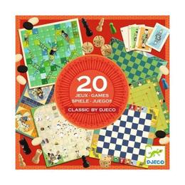 20 jocuri clasice colectia - djeco 