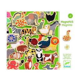 Joc magnetic cu animale - multicolor - djeco