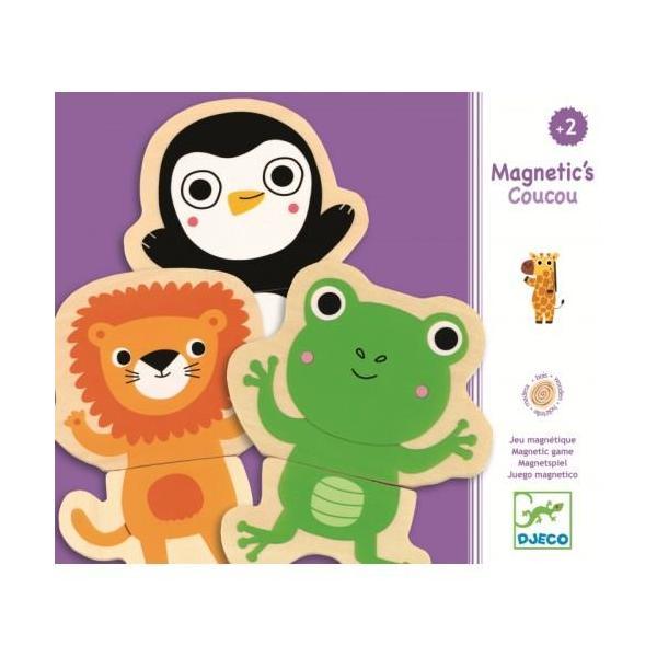 Joc cu magneti animale - prietenoase - djeco