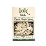 LÖK - ciocolată premium negra cu fistic, migdale și arahide 85g