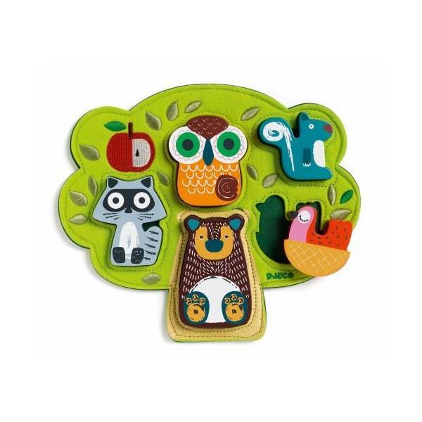Puzzle cu animale oski - djeco
