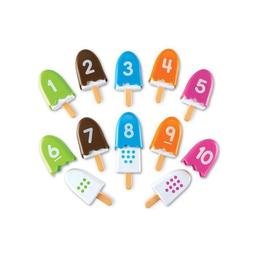 Set educativ - Inghetata cu cifre - Numberpops - Learning Resources