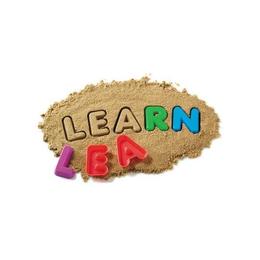 Set 26 forme nisip Litere mari de tipar - Learning Resources