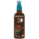 Ulei Bronzant Protector SPF 10 - Gerovital Sun Regenerating Tanning Oil, 150ml