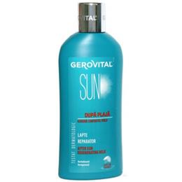 Lapte Reparator dupa Plaja - Gerovital Sun After Sun Regenerating Milk, 200ml