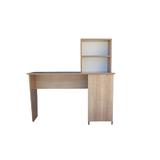 Birou de lucru cu rafturi si dulap, Stejar,120x50 cm Model 6048