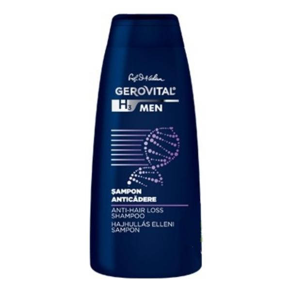 Sampon Anticadere - Gerovital H3 Men Anti-Hair Loss Shampoo, 250ml