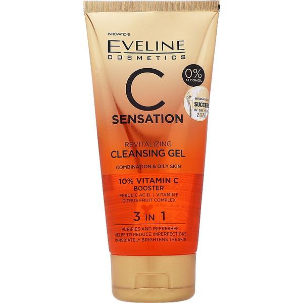 Gel curatare ten Eveline Cosmetics 3 in 1 C Sensation, 150 ml 150