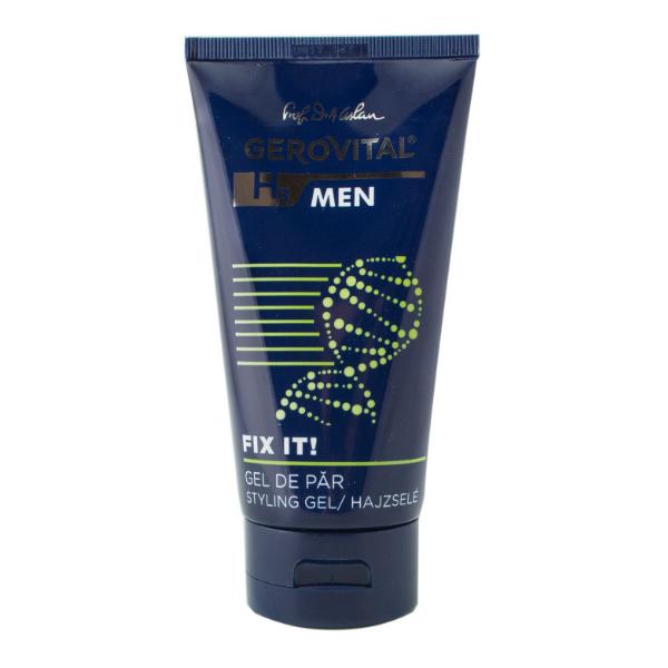 Gel de par - gerovital h3 men fix it! styling gel, 150ml